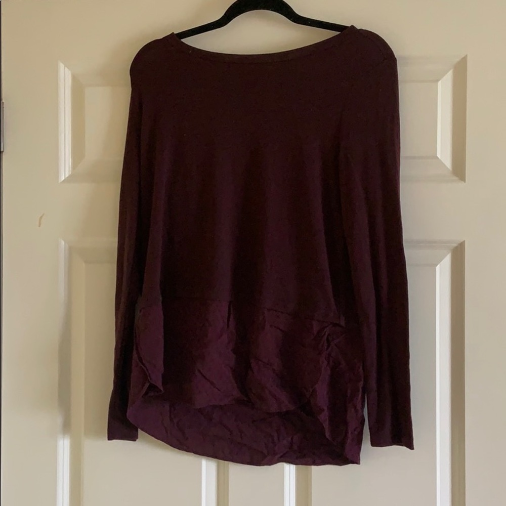 Loft Purple Top